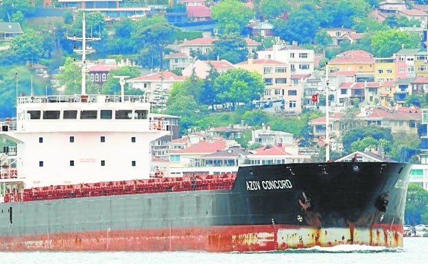 Las autoridades dejarán que atraque en Cartagena el buque con mercancía rusa vetado el viernes