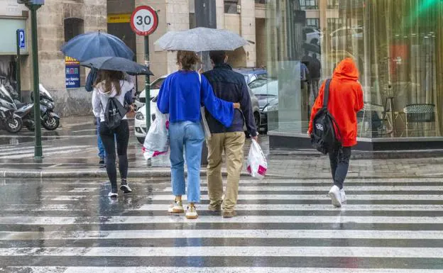 Aviso amarillo por fuertes lluvias en gran parte de la Región de Murcia