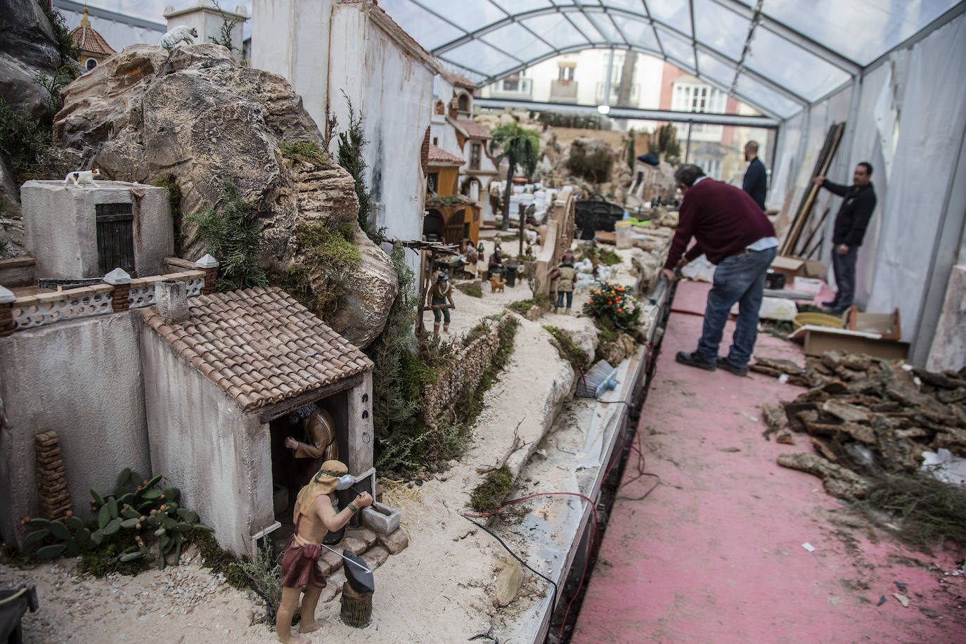 Las lluvias 'aplazan' la Navidad en Cartagena