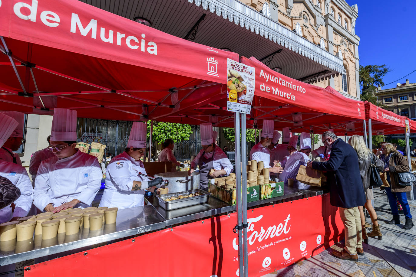 Domingo solidario en Murcia, en imágenes