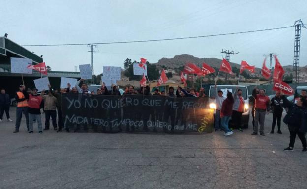 Desconvocan la huelga de los jornaleros agrícolas de Frucimu en Mula