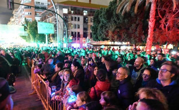 Attendees to the musical show and Christmas lighting this Friday. 