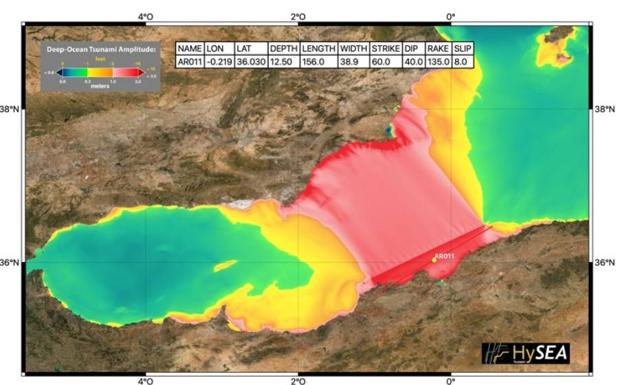 Municipios de Almería próximos a la Región de Murcia, obligados a tener un plan frente a tsunamis