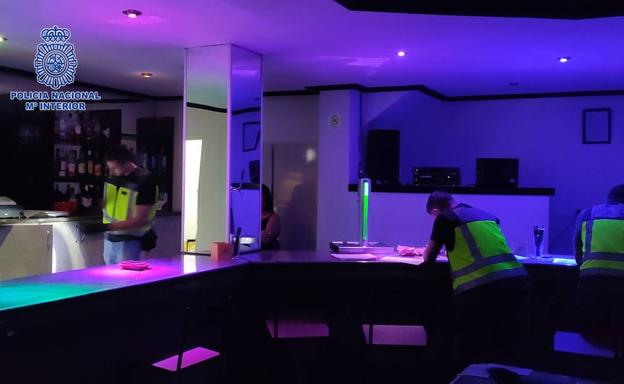 Inspeccionada una cafetería de Fortuna por explotación sexual y tráfico de droga