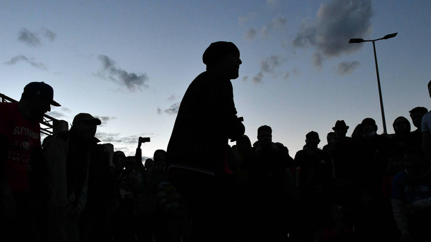 En imágenes: la jornada de hip hop y grafitis de San Pío X