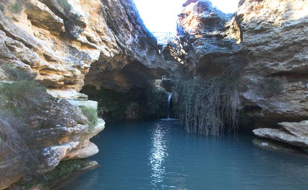 El salto del Usero, en Bullas, se convierte en el quinto Monumento Natural de la Región