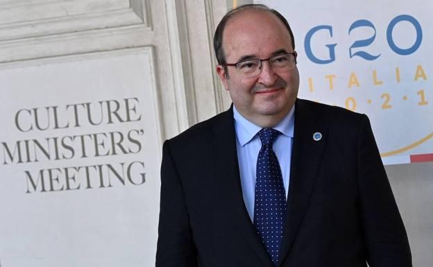 El ministro Iceta pide que 2023 sea un año de «renacimiento cultural» en España