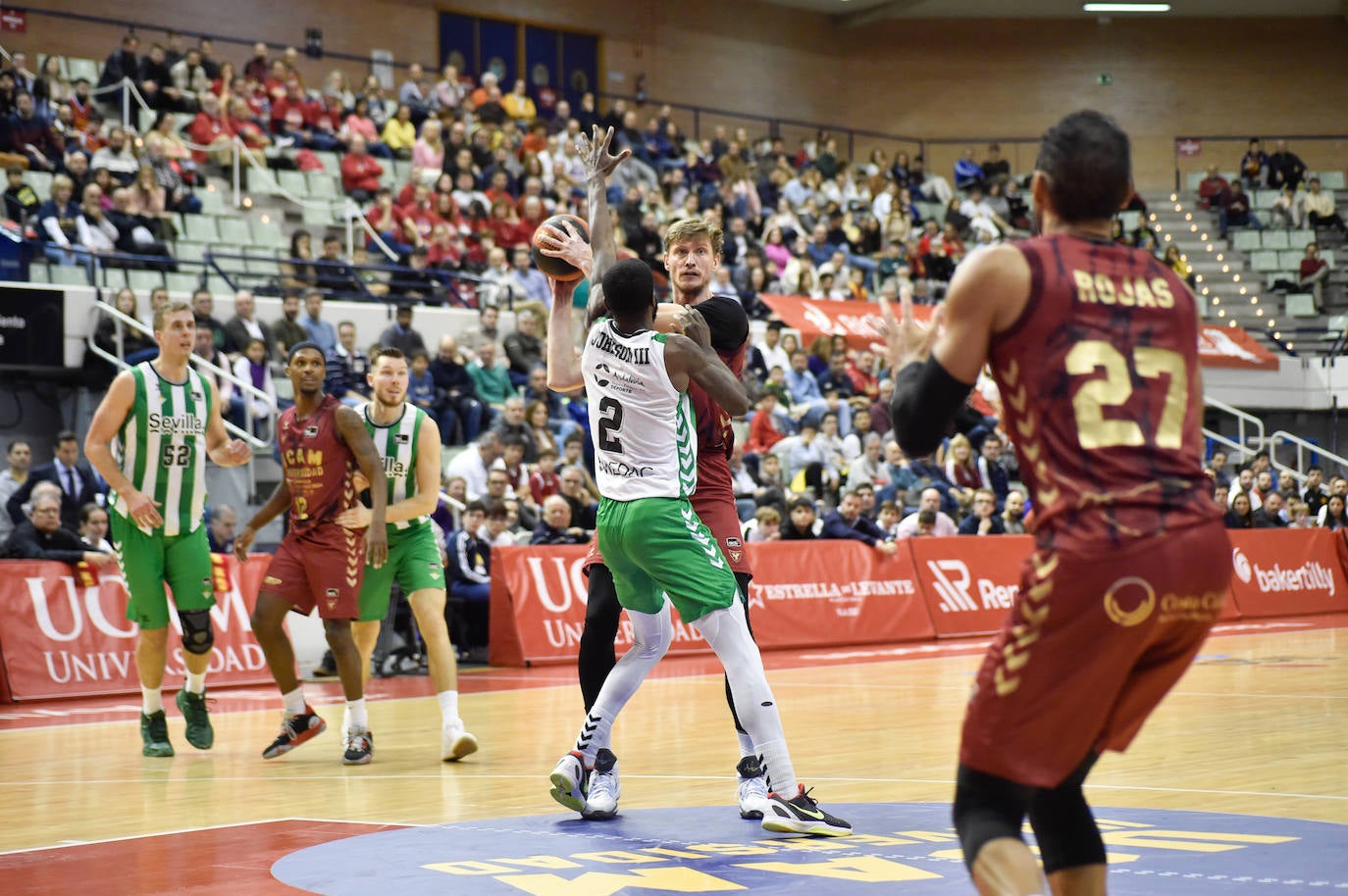 La victoria del UCAM Murcia ante el Real Betis, en imágenes