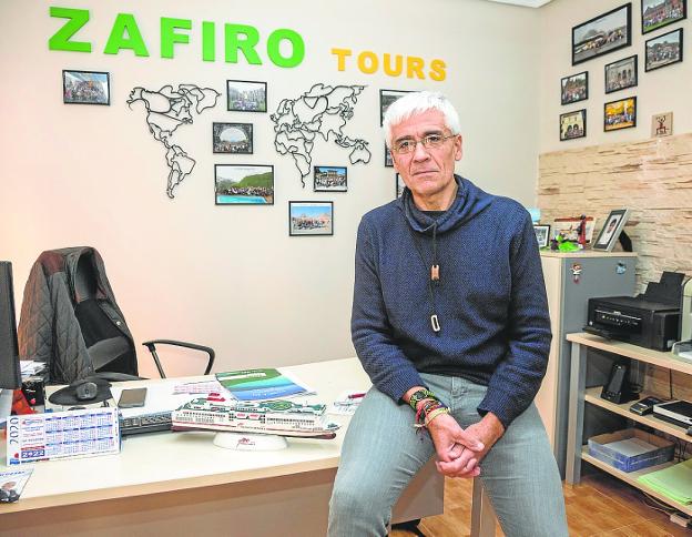 David Blasco, president of the Association of Travel Agencies of the Region of Murcia. 