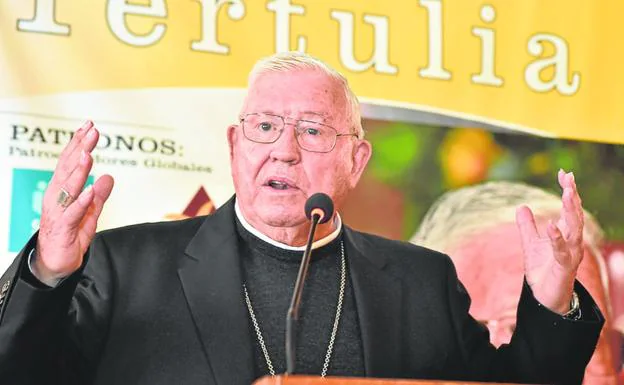 El arzobispo murciano Jesús Juárez: «Si la paz no llega pronto, el Papa Francisco intervendrá como mediador»