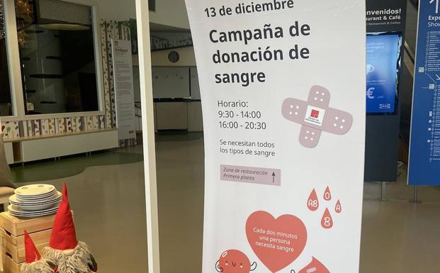 Ikea regala un detalle a los ciudadanos que acudan este martes a donar sangre en Murcia