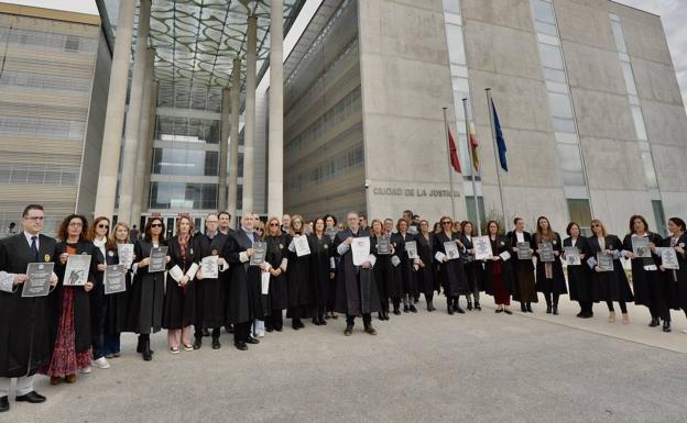 Nueva huelga en los juzgados de la Región de Murcia