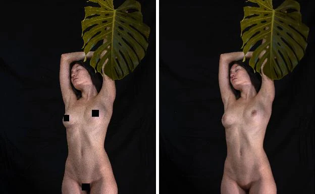 Desnudos censurados