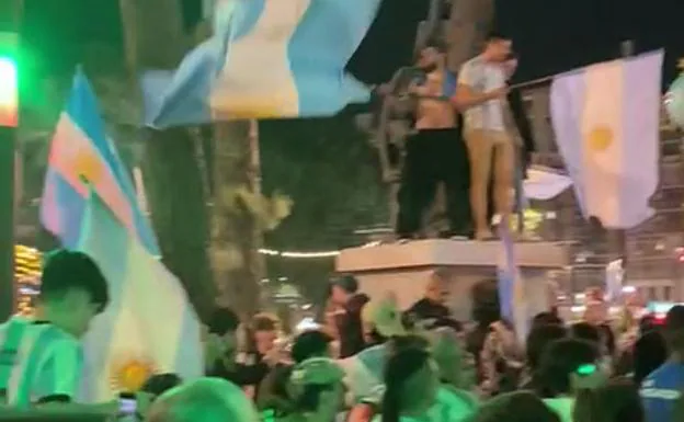 Fiesta argentina en la Plaza Circular de Murcia