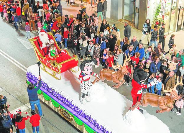Papá Noel recala en Lorca