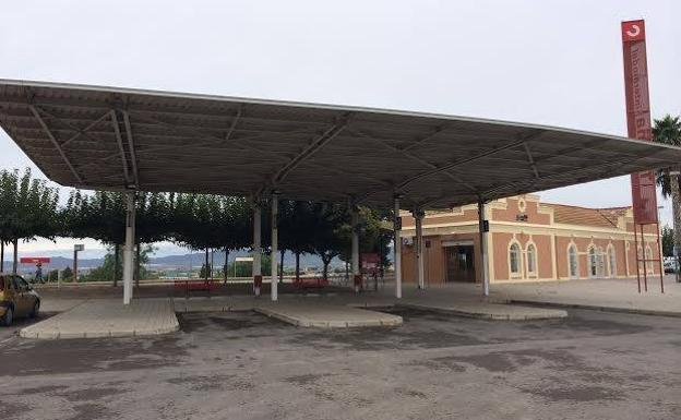 La futura estación de Cercanías de Totana tendrá un parking para 80 vehículos y parada de bus
