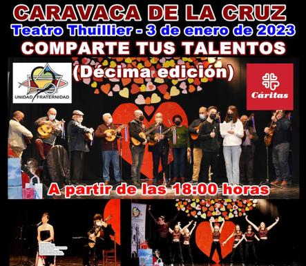 La gala benéfica «Comparte tus talentos» recaudará fondos para Cáritas de Caravaca de la Cruz