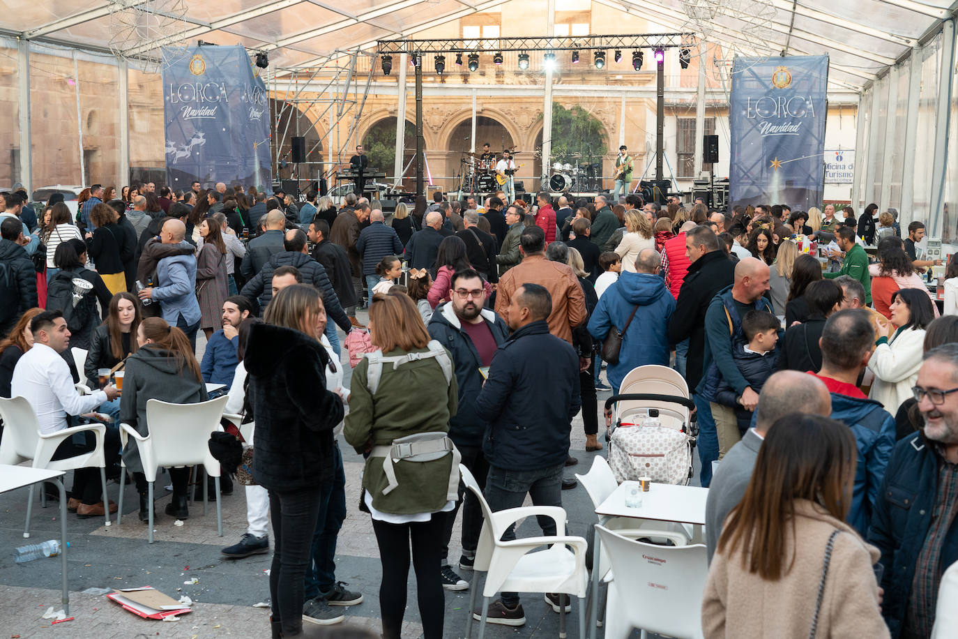 Lorca abraza la 'Tardevieja'