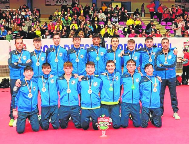 El Voleadores juvenil gana la Copa de España