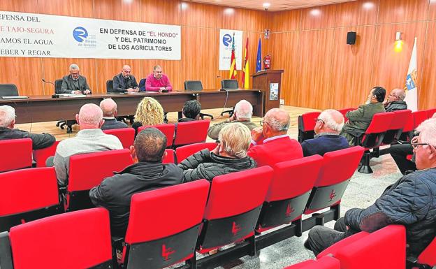 Los regantes prevén una «importante representación» en la protesta de Madrid
