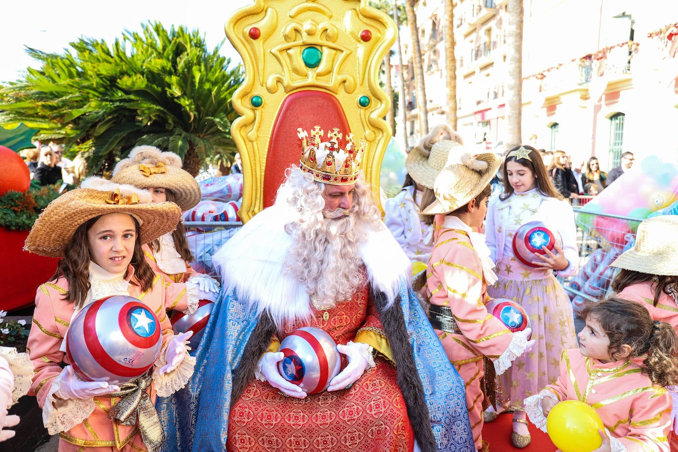 Murcia recibe a los Reyes Magos