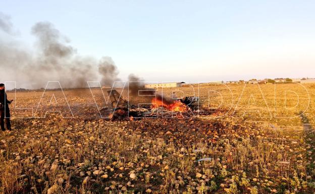 La avioneta estrellada en San Javier sufrió un fallo en los frenos hace un año