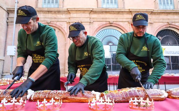 Roscón y audiencia real en Murcia
