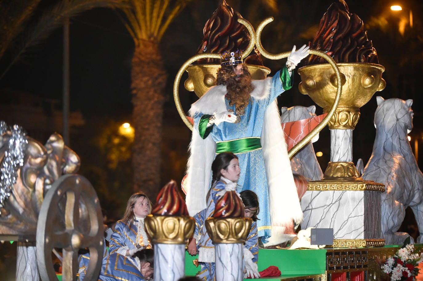 Cabalgata de los Reyes Magos en Murcia 2023