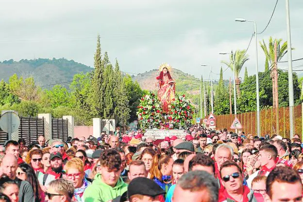 Más de 50 agentes velan hoy por la seguridad en la romería de La Santa de Totana