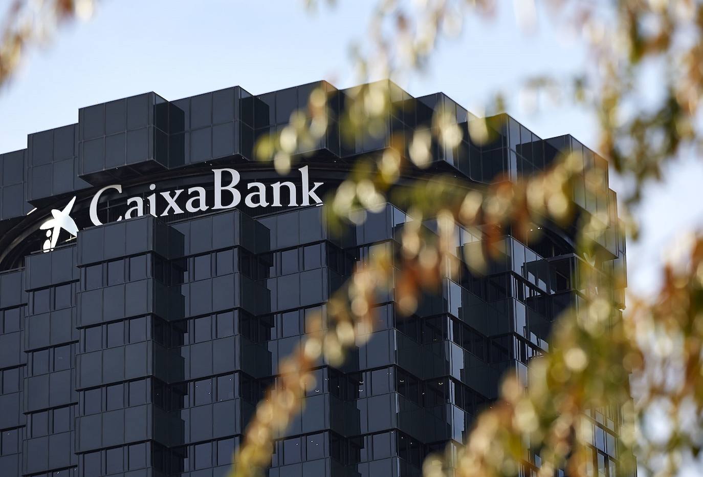 CaixaBank headquarters in Barcelona. 