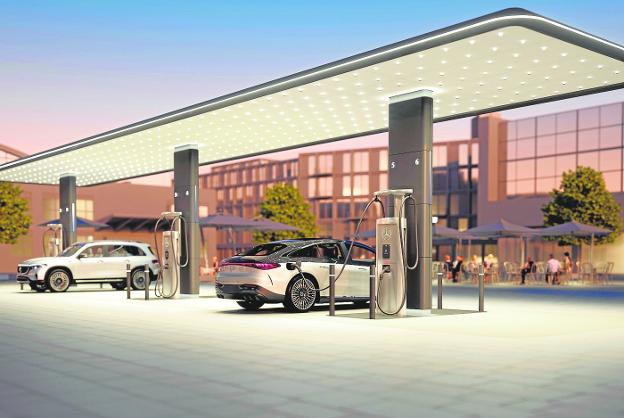 Mercedes-Benz lanza una red global de recarga de alta potencia