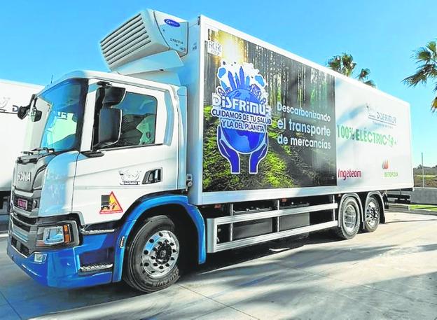 Mercadona, primera empresa en hacer distribución urbana de mercancías con tractoras eléctricas