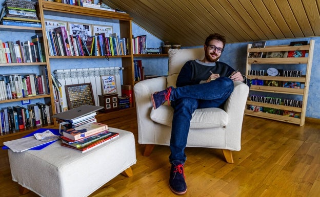 Ángel Abellán, el guionista murciano con hipocondría: «Cada día pienso que me voy a morir»