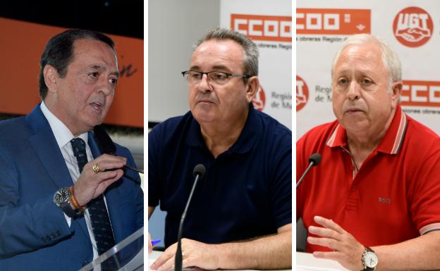 Los empresarios ven un reajuste de López Miras «suave» y los sindicatos, una estrategia «electoralista»