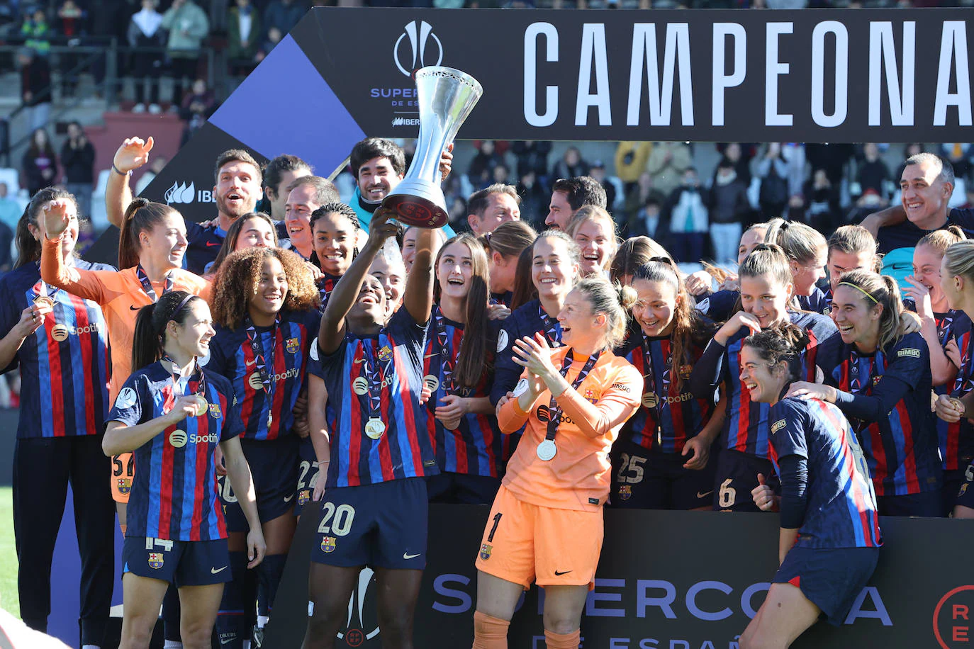 Las finalistas de la Supercopa de España, «menospreciadas» tras acabar el partido