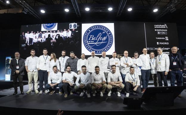 Todos los ganadores del premio cocinero revelación de Madrid Fusión Alimentos de España. /Nacho Gómez