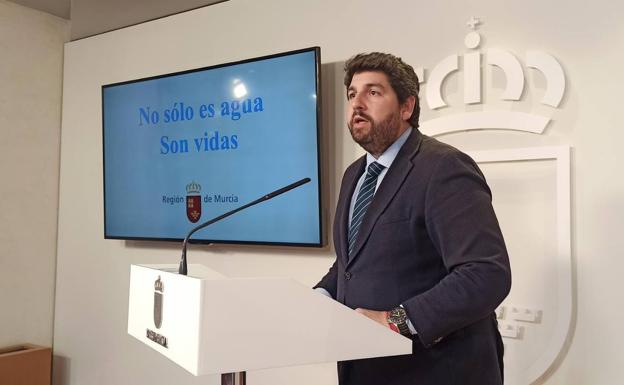 López Miras inicia la batalla judicial con un recurso en el Tribunal Supremo