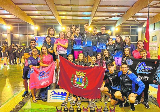 El CN Cartagonova-Cartagena es triple campeón regional