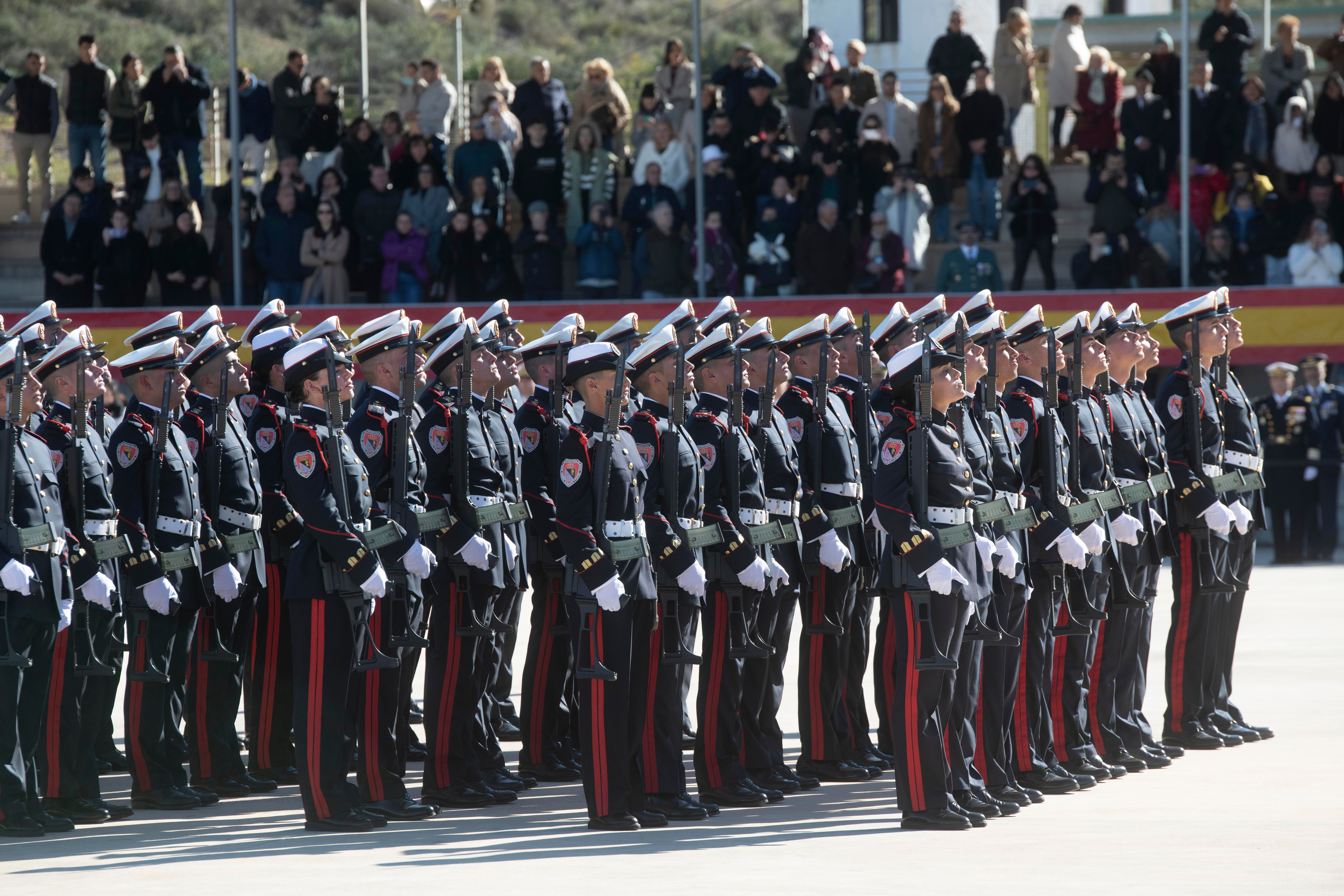 Los infantes juran bandera en Cartagena