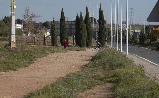 Un carril bici unirá la ciudad de Cartagena con la vía verde de Barrio Peral
