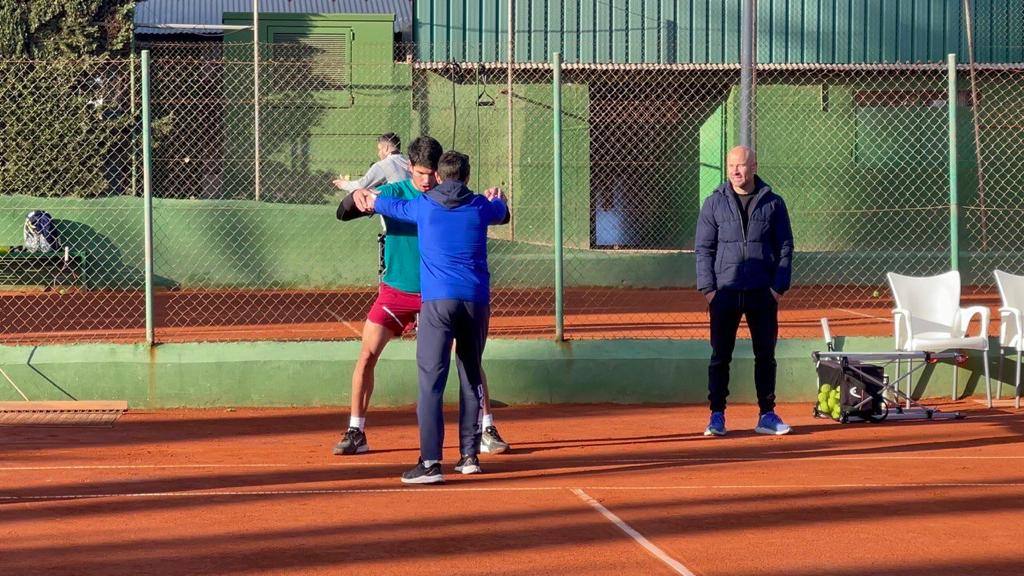 Así entrena Carlos Alcaraz en Murcia antes de volver a la pista