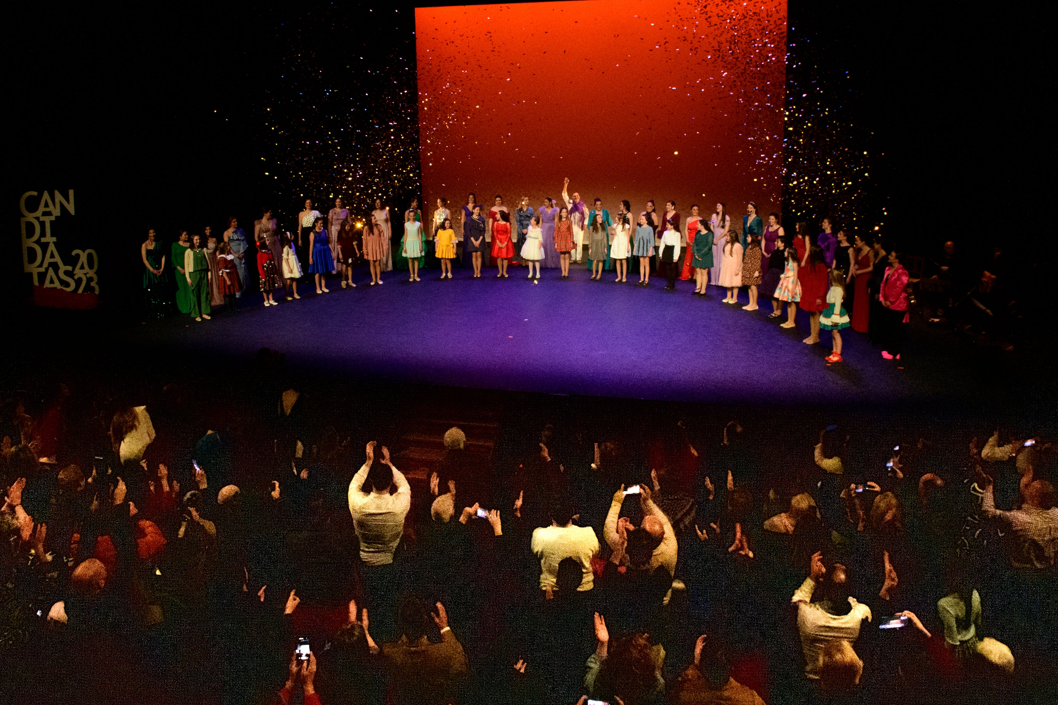 Gala de presentación de las candidatas a Reina de la Huerta de 2023 en el Teatro Circo de Murcia