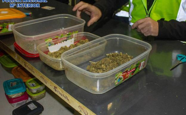 Desmantelan una asociación cannábica llamada 'Amigos del Fútbol' donde se vendía marihuana y hachís en Murcia