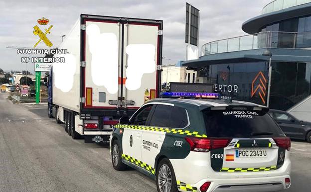 Pillan a un camionero que sextuplicaba la tasa de alcohol en Murcia