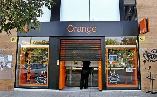 Orange store, in a file image. 