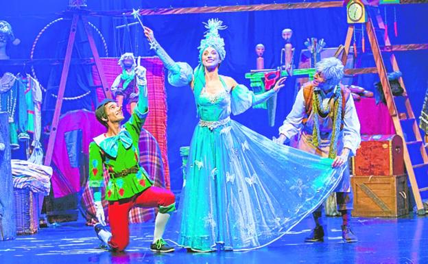 Teatro musical para el títere de madera más famoso