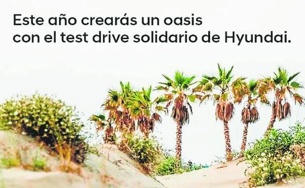 Hyundai Huertas Móvil ayuda a crear un oasis solidario