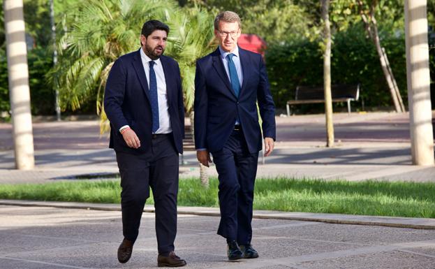 López Miras y Feijóo son los líderes más valorados por los murcianos