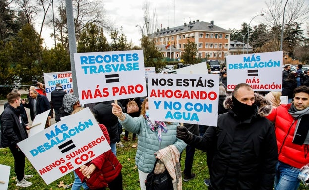 El agua se convierte en el segundo problema de la Región de Murcia debido al recorte del Trasvase