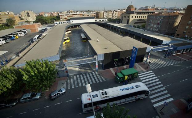 El Ayuntamiento de Murcia ejecutará nuevas obras ante el «estado de deterioro» de la estación de autobuses